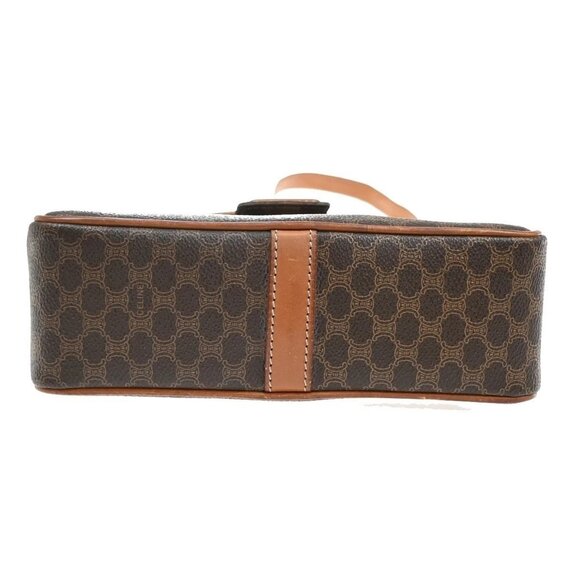 CELINE Macadam Pattern Horse Carriage Crossbody Shoulder Bag PVC Leather 31KA940 - Picture 5 of 16